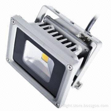LED Floodlight with IP65 Waterproof, 10W LED, 70Ra, 230V, Outdoor Lighting, 700lm, 70lm/W